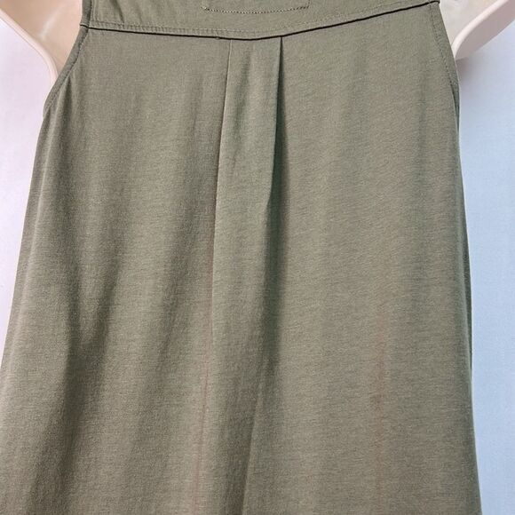 Maeve by Anthropologie Olive Green sleeveless tunic top size XS EUC - Picture 11 of 15
